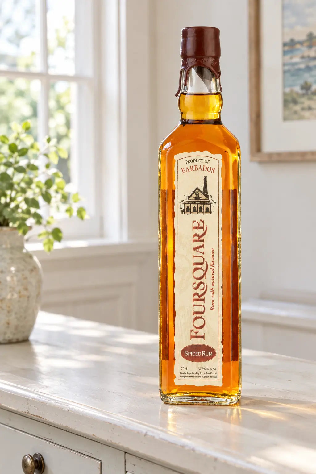 Foursquare Spiced Rum 700mL bottle of rum from Barbados