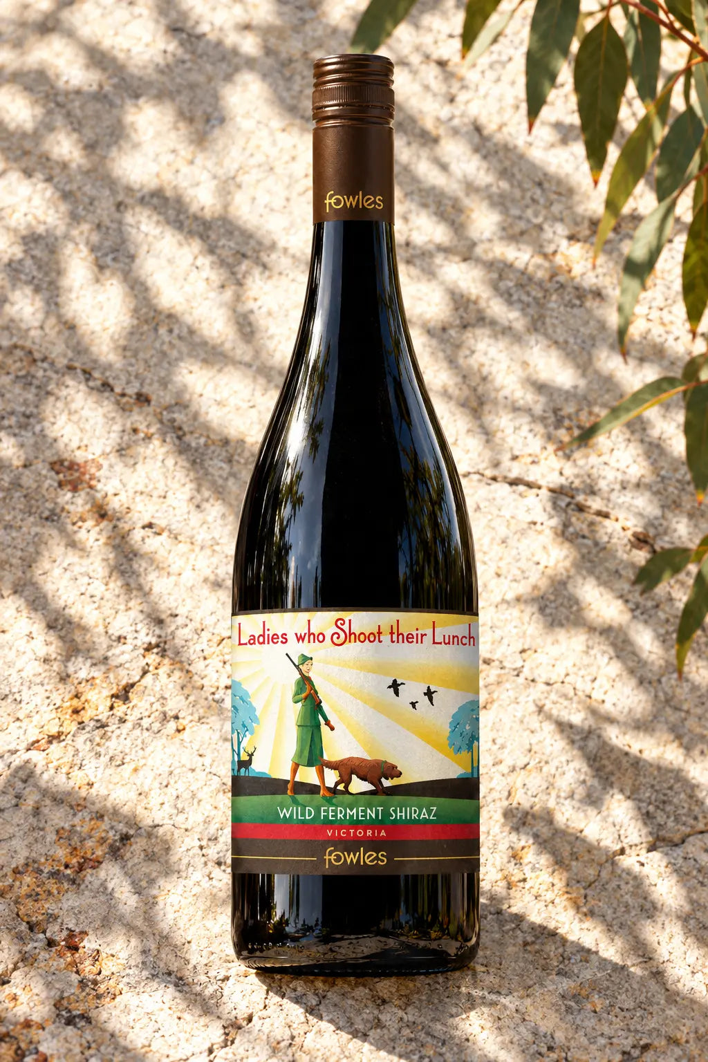 Fowles Ladies Who Shoot Their Lunch Shiraz 2021 750mL bottle of red wine from Strathbogie Ranges