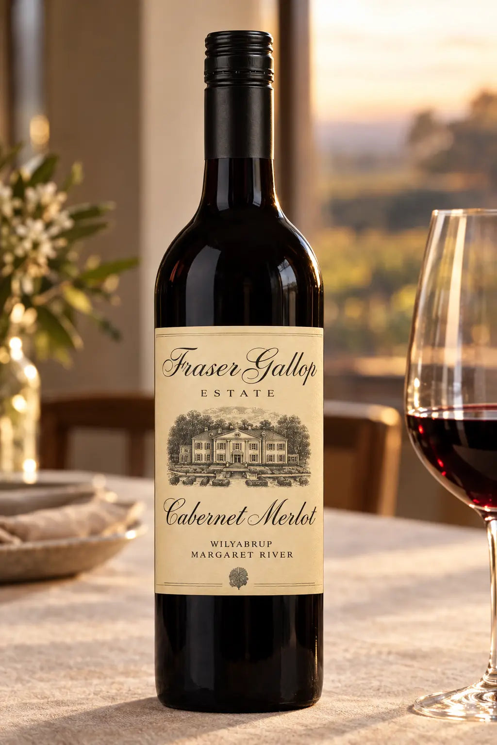 Fraser Gallop Cabernet Merlot 2024 750mL bottle of red wine from Margaret River