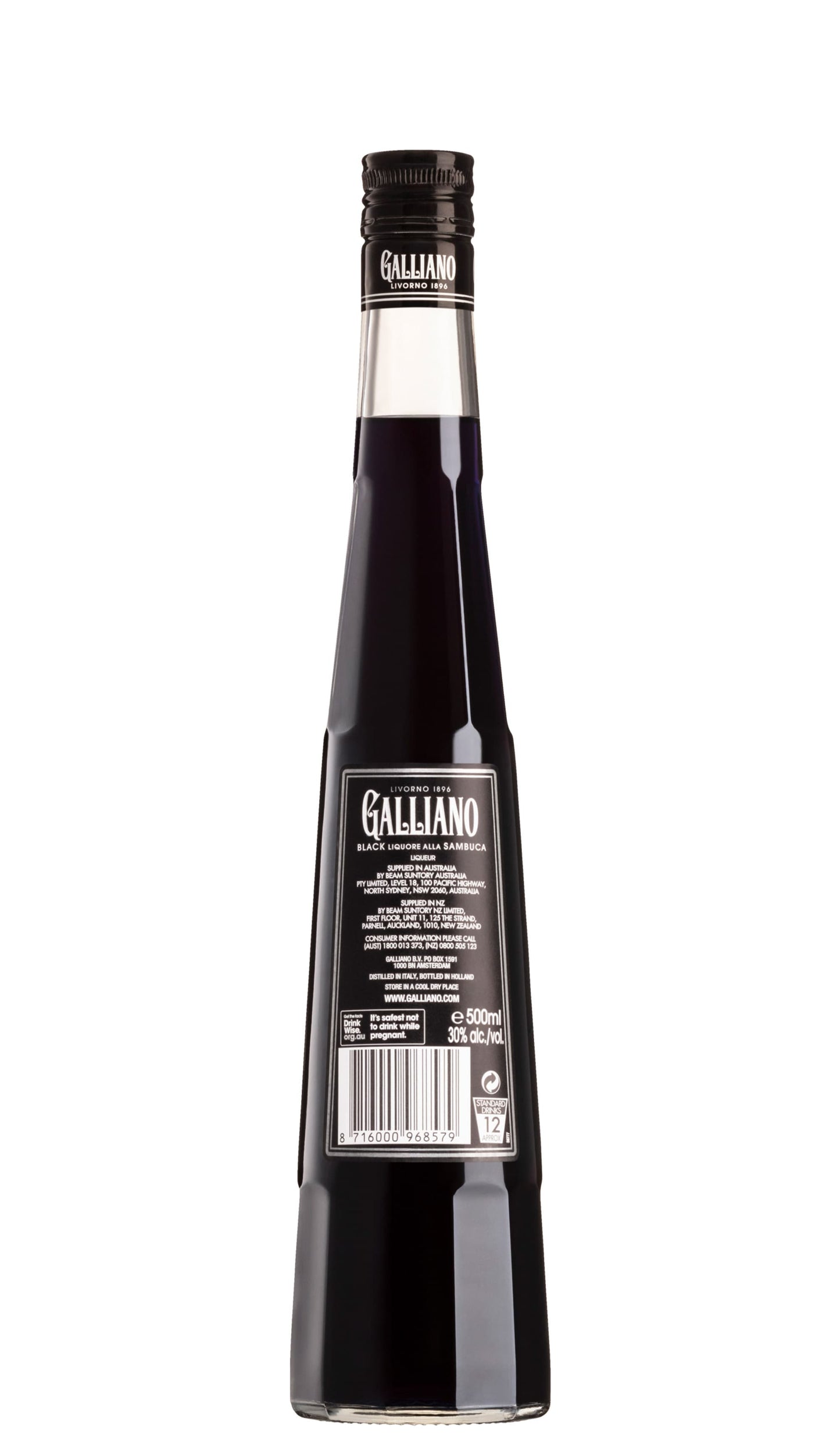 Find out more, explore the range and purchase Galliano Black Sambuca Liqueur 500mL available online at Wine Sellers Direct - Australia's independent liquor specialists.