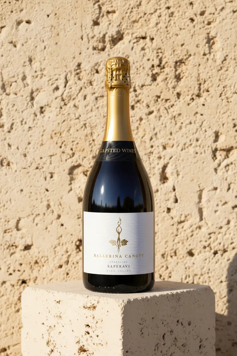 Buy Gapsted Ballerina Canopy Sparkling Saperavi NV Kind Valley online at Wine Sellers Direct's best prices.