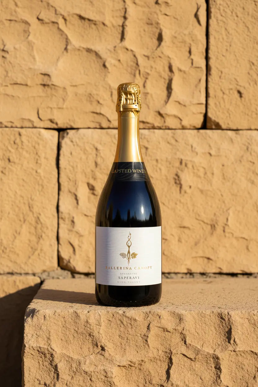 Buy Gapsted Ballerina Canopy Sparkling Saperavi NV Kind Valley online at Wine Sellers Direct's best prices.