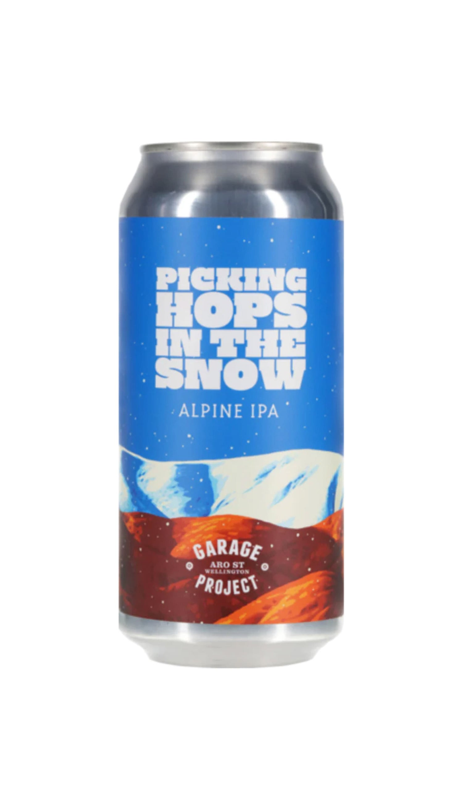 Find out more or buy Garage Project Picking Hops In The Snow IPA 440ml online at Wine Sellers Direct - Australia’s independent liquor specialists.