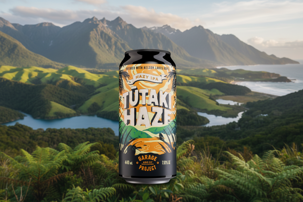 Find out more or buy Garage Project Tūtaki Haze IPA 440ml online at Wine Sellers Direct - Australia’s independent liquor specialists.