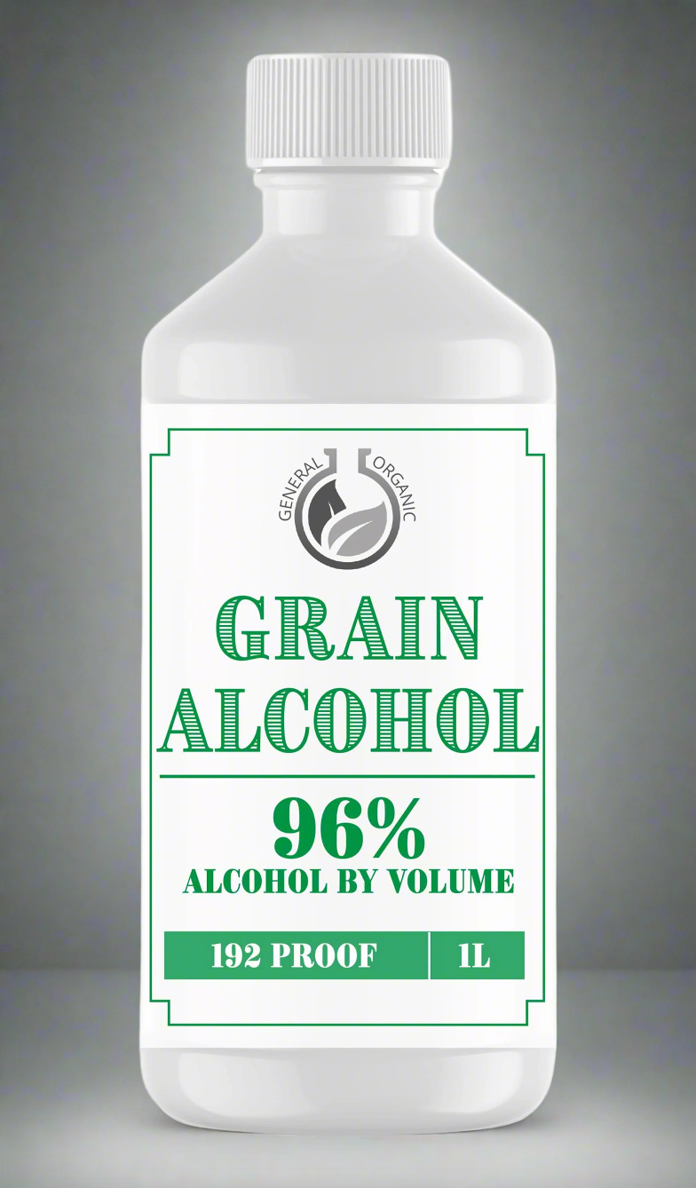 General Organic Grain Alcohol 96% 1L | Grain Spirit