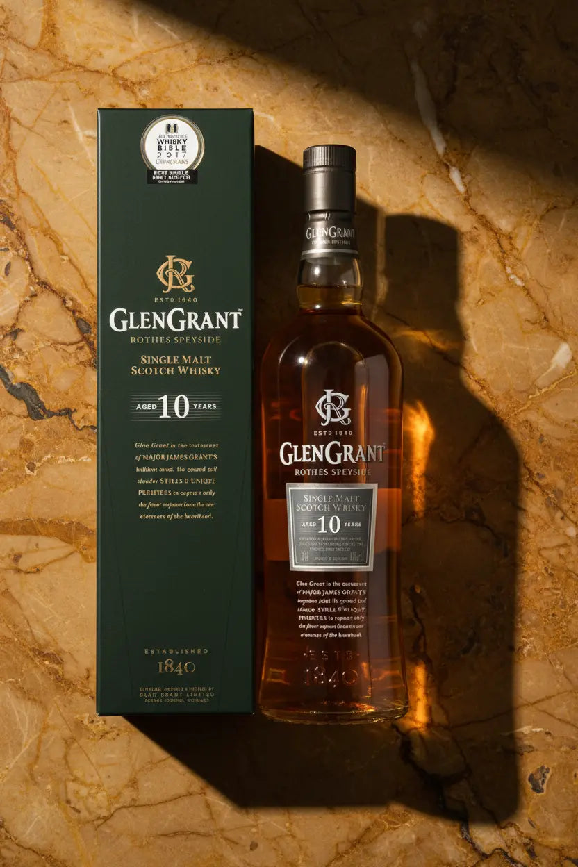 Find out more or buy Glen Grant 10 Year Old Single Malt Scotch Whisky 700ml online at Wine Sellers Direct's best prices.