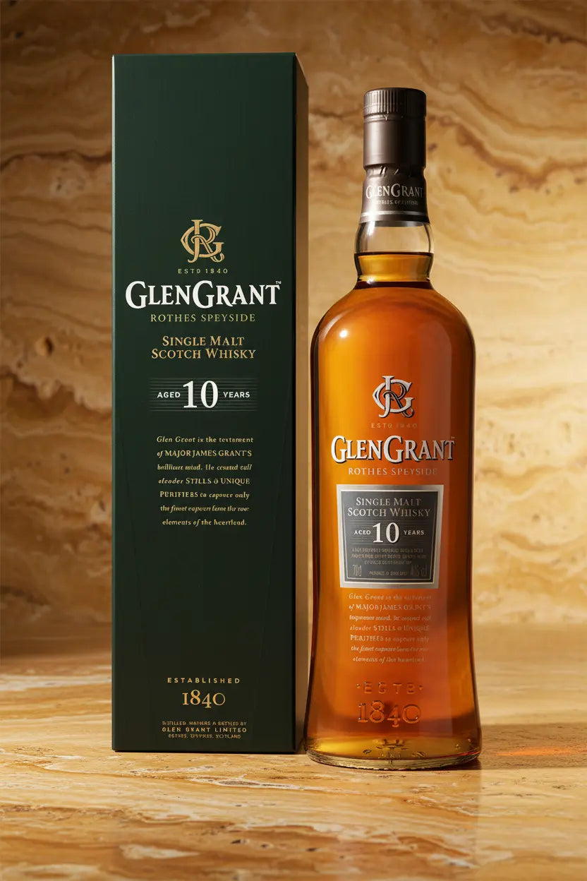 Find out more or buy Glen Grant 10 Year Old Single Malt Scotch Whisky 700ml online at Wine Sellers Direct's best prices.
