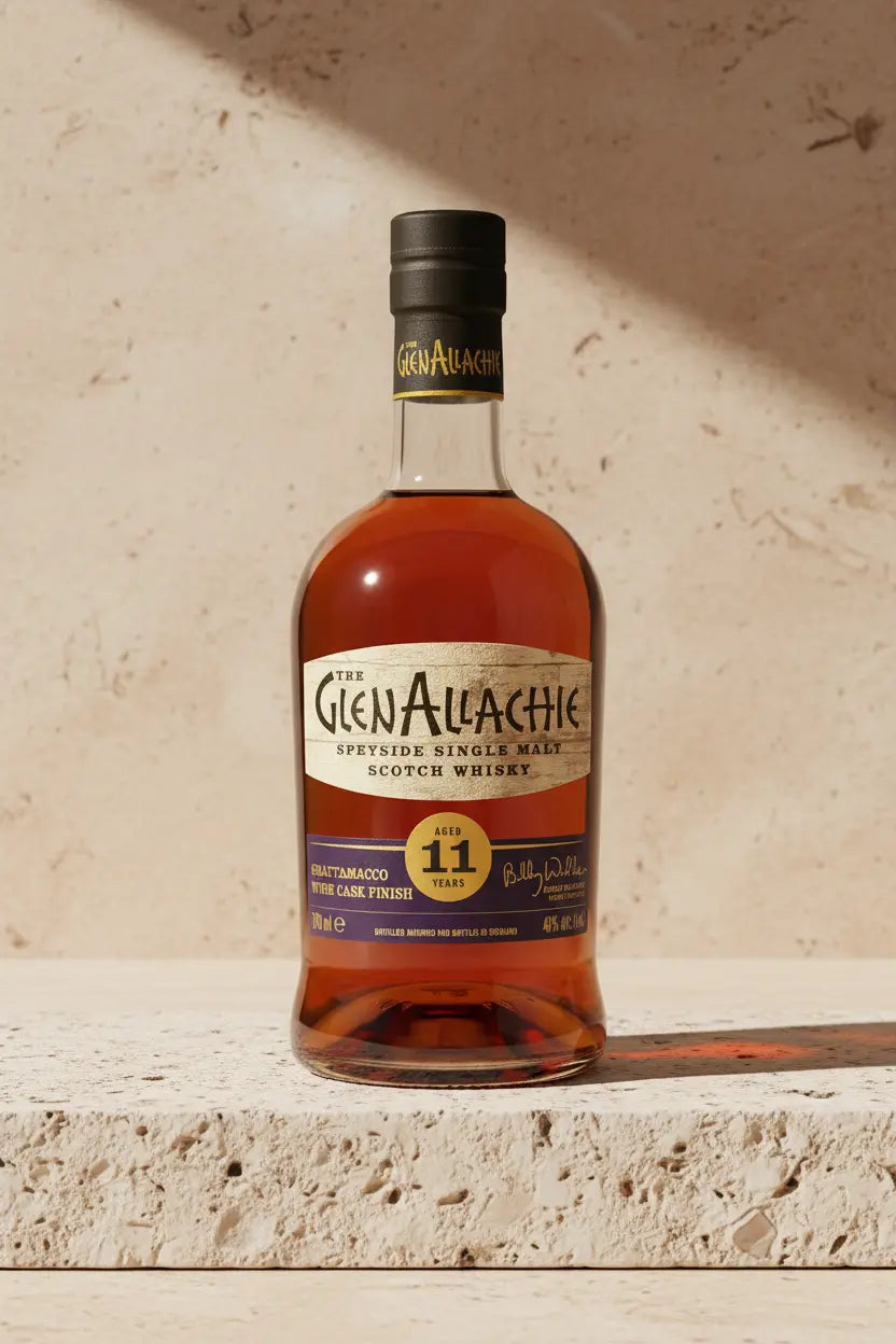 Buy The GlenAllachie Grattamacco Wine Cask Finish 11 Year Old online at Wine Sellers Direct's best prices.