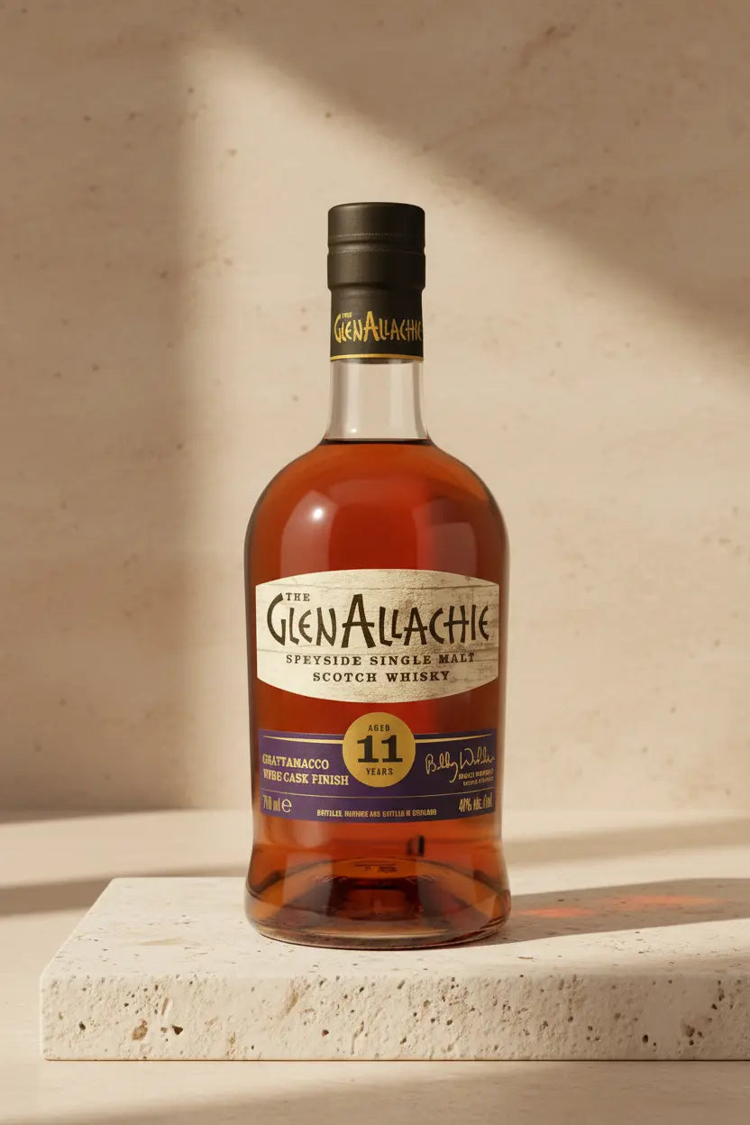 Buy The GlenAllachie Grattamacco Wine Cask Finish 11 Year Old online at Wine Sellers Direct's best prices.