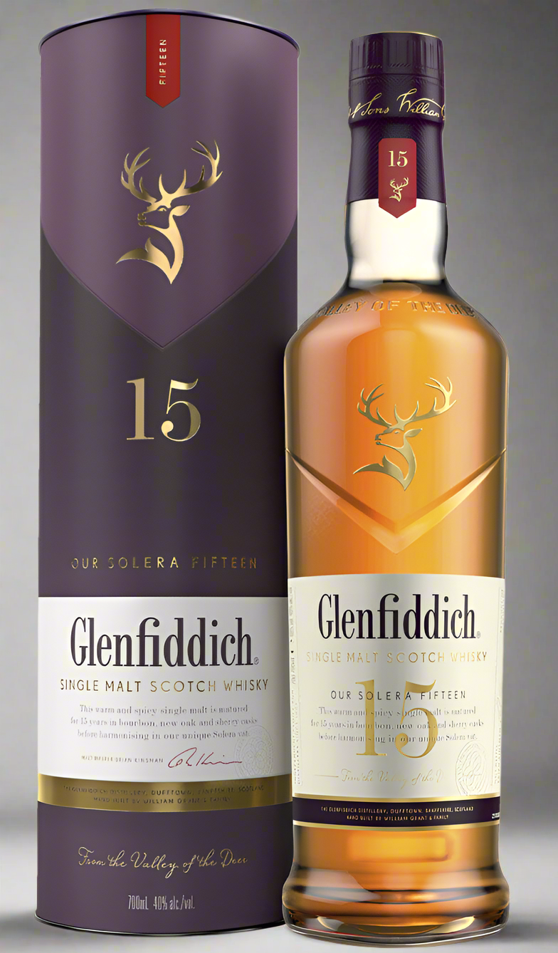 Find out more or buy Glenfiddich 15 Year Old Single Malt Scotch Whisky 700ml online at Wine Sellers Direct - Australia’s independent liquor specialists.