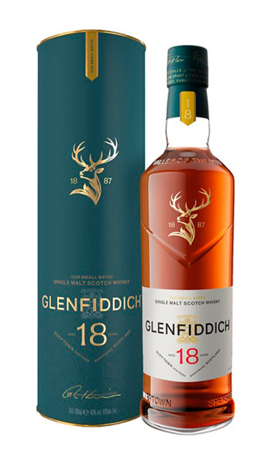 Find out more or buy Glenfiddich 18 Year Old Single Malt Scotch Whisky online at Wine Sellers Direct.