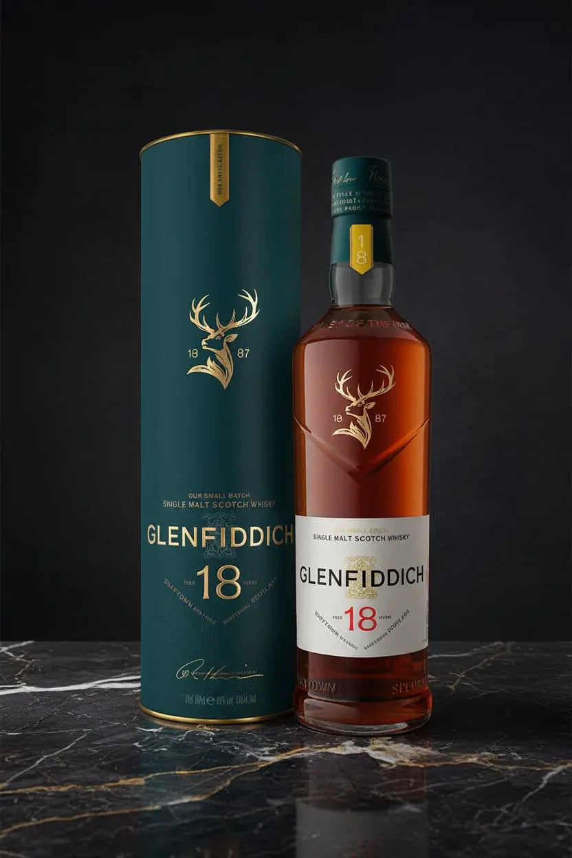 Find out more or buy Glenfiddich 18 Year Old Single Malt Scotch Whisky online at Wine Sellers Direct.