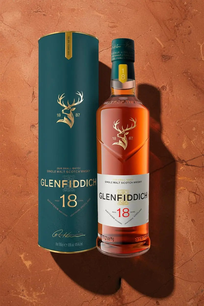 Find out more or buy Glenfiddich 18 Year Old Single Malt Scotch Whisky online at Wine Sellers Direct.