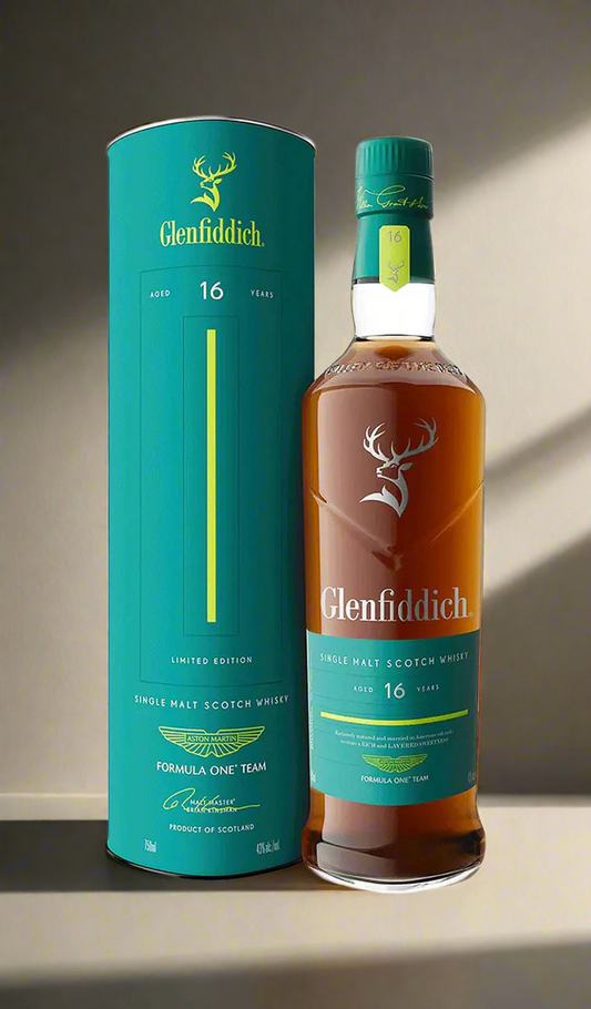 Glenfiddich Aston Martin 16 Year Old Single Malt Scotch Whisky 700mL