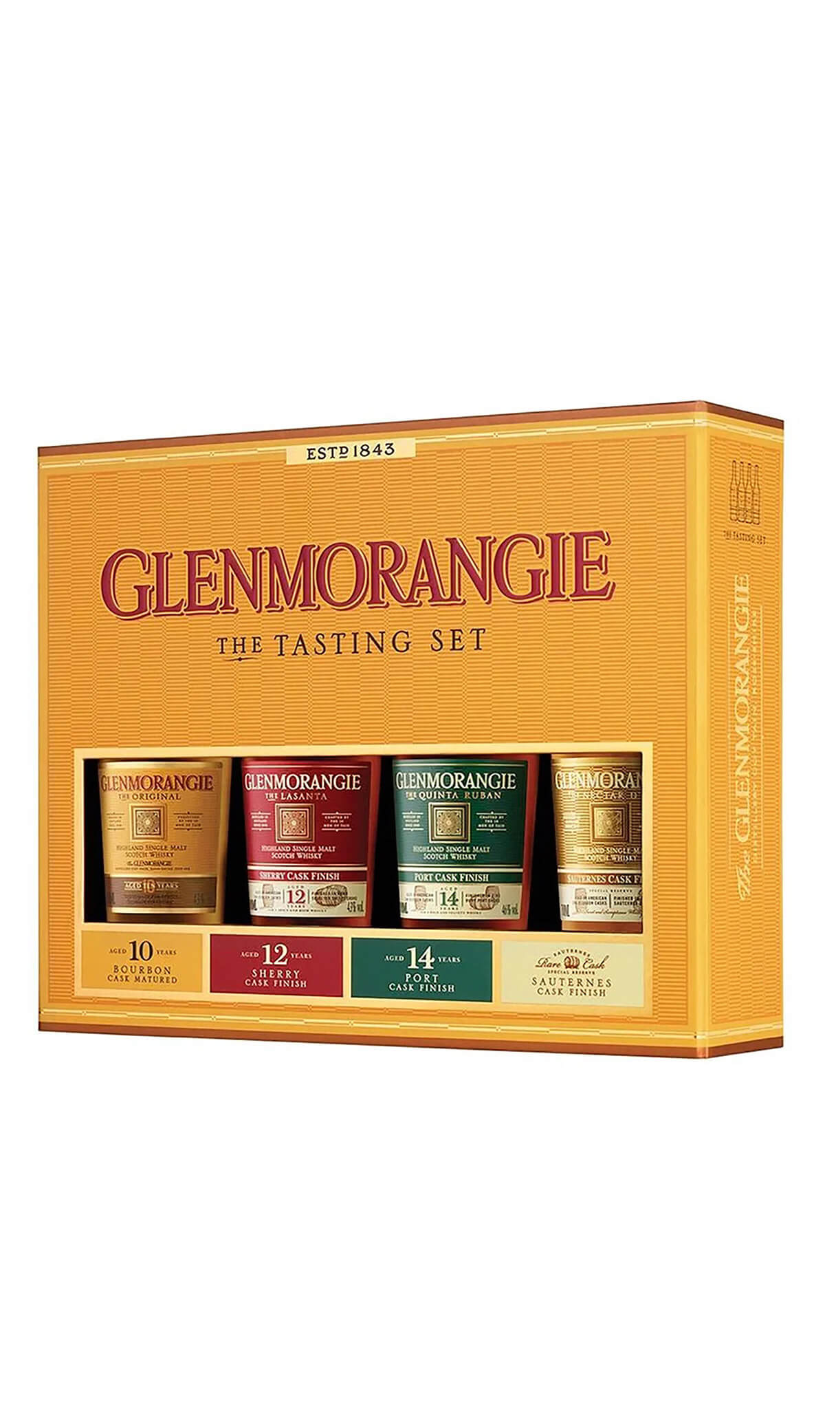 Find out more, explore the range and purchase Glenmorangie Tasting Pack Scotch Whisky 4 x 100mL available online at Wine Sellers Direct - Australia's independent liquor specialists.