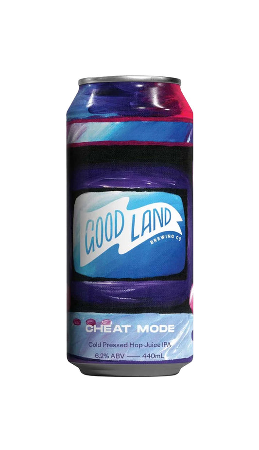 Find out more or buy Good Land Cheat Mode IPA 440ml online at Wine Sellers Direct - Australia’s independent liquor specialists.