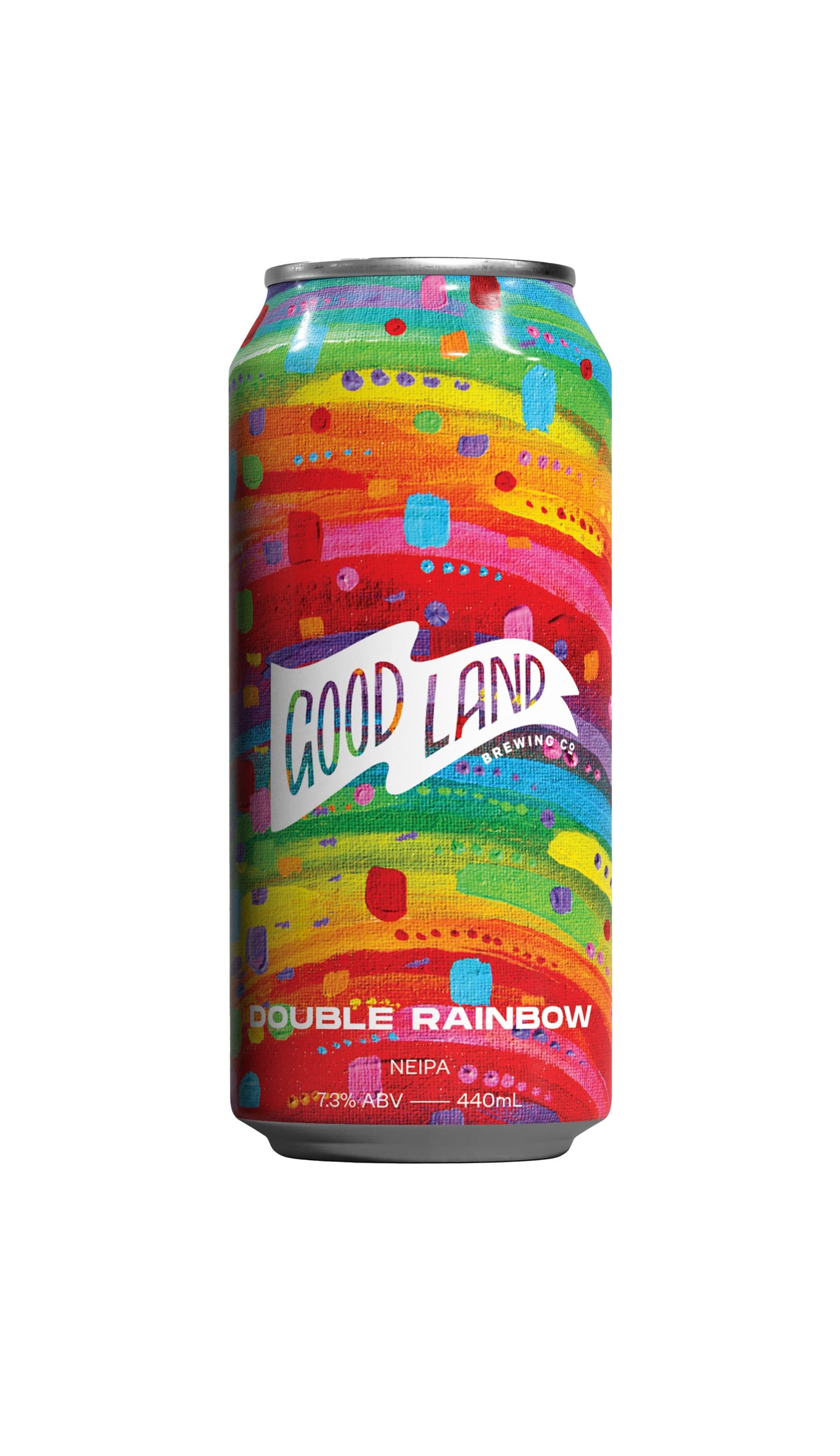Find out more or buy Good Land Double Rainbow NEIPA 440ml online at Wine Sellers Direct - Australia’s independent liquor specialists.