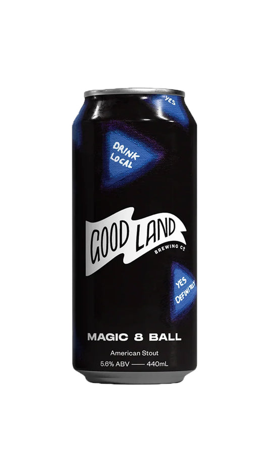 Find out more or buy Good Land Magic 8 Ball Stout 440ml online at Wine Sellers Direct - Australia’s independent liquor specialists.