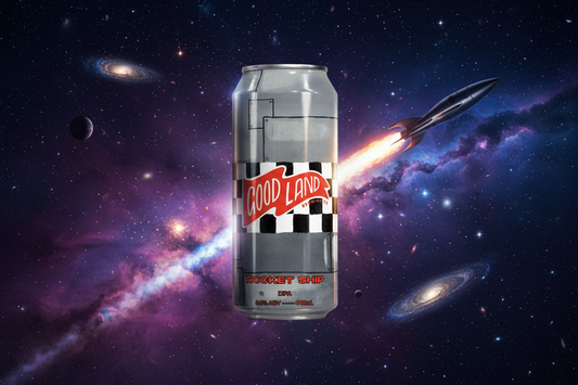 Find out more or buy Good Land Rocket Ship DIPA 440ml online at Wine Sellers Direct - Australia’s independent liquor specialists.