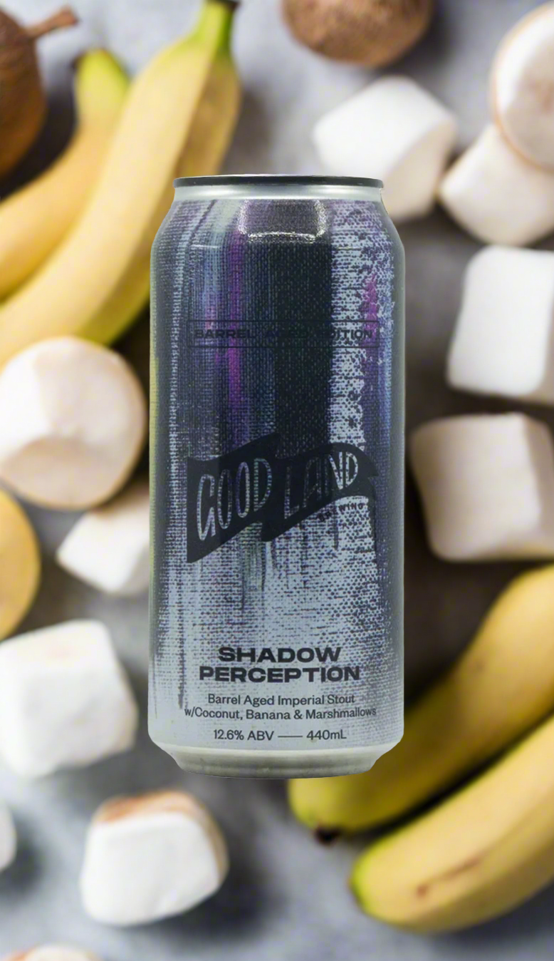 Find out more or buy Good Land Shadow Perception Imperial Stout 440ml online at Wine Sellers Direct - Australia’s independent liquor specialists.