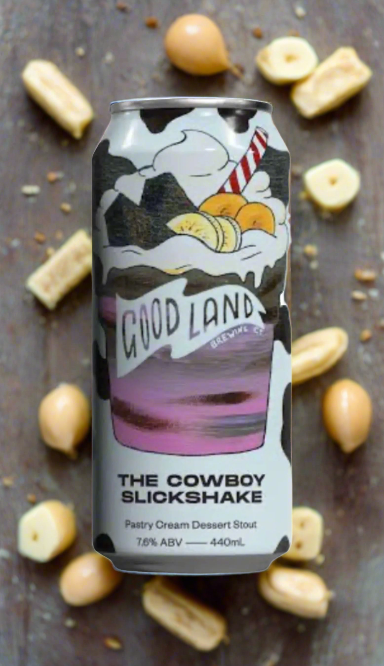 Find out more or buy Good Land The Cowboy Slickshake Pastry Cream Dessert Stout 440mL at Wine Seller's Direct's best prices.