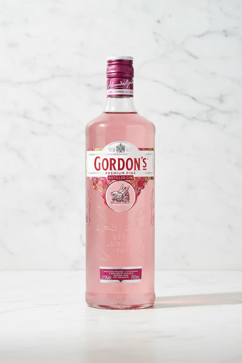 Buy Gordon's Premium Pink Distilled Gin 700mL online at Wine Sellers Direct's best price.