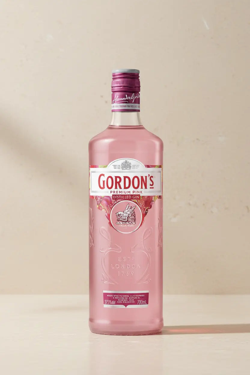 Buy Gordon's Premium Pink Distilled Gin 700mL online at Wine Sellers Direct's best price.