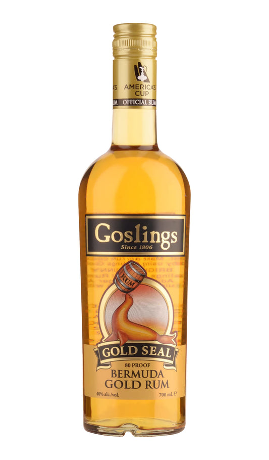 Buy Goslings Gold Seal Bermuda Gold Rum 700mL available at Wine Sellers Direct's best prices.