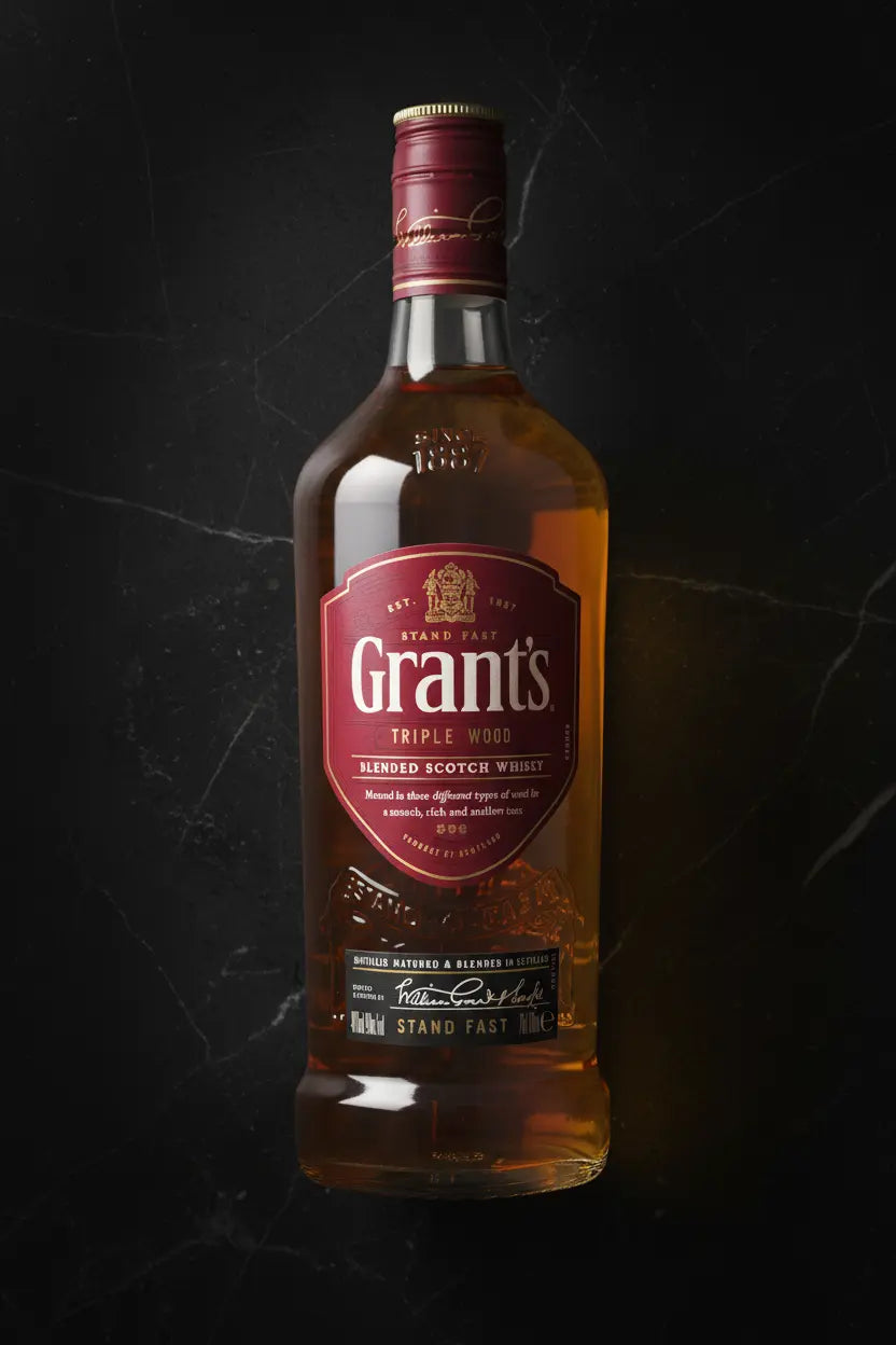 Buy Grant's Triple Wood Blended Scotch Whisky 700ml online at Wine Sellers Direct's best prices.