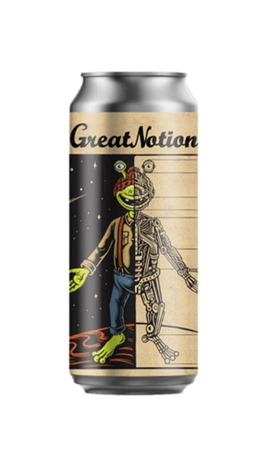 Find out more of buy Great Notion Serious Robot Hazy IPA at Wine Seller's Direct's best prices.