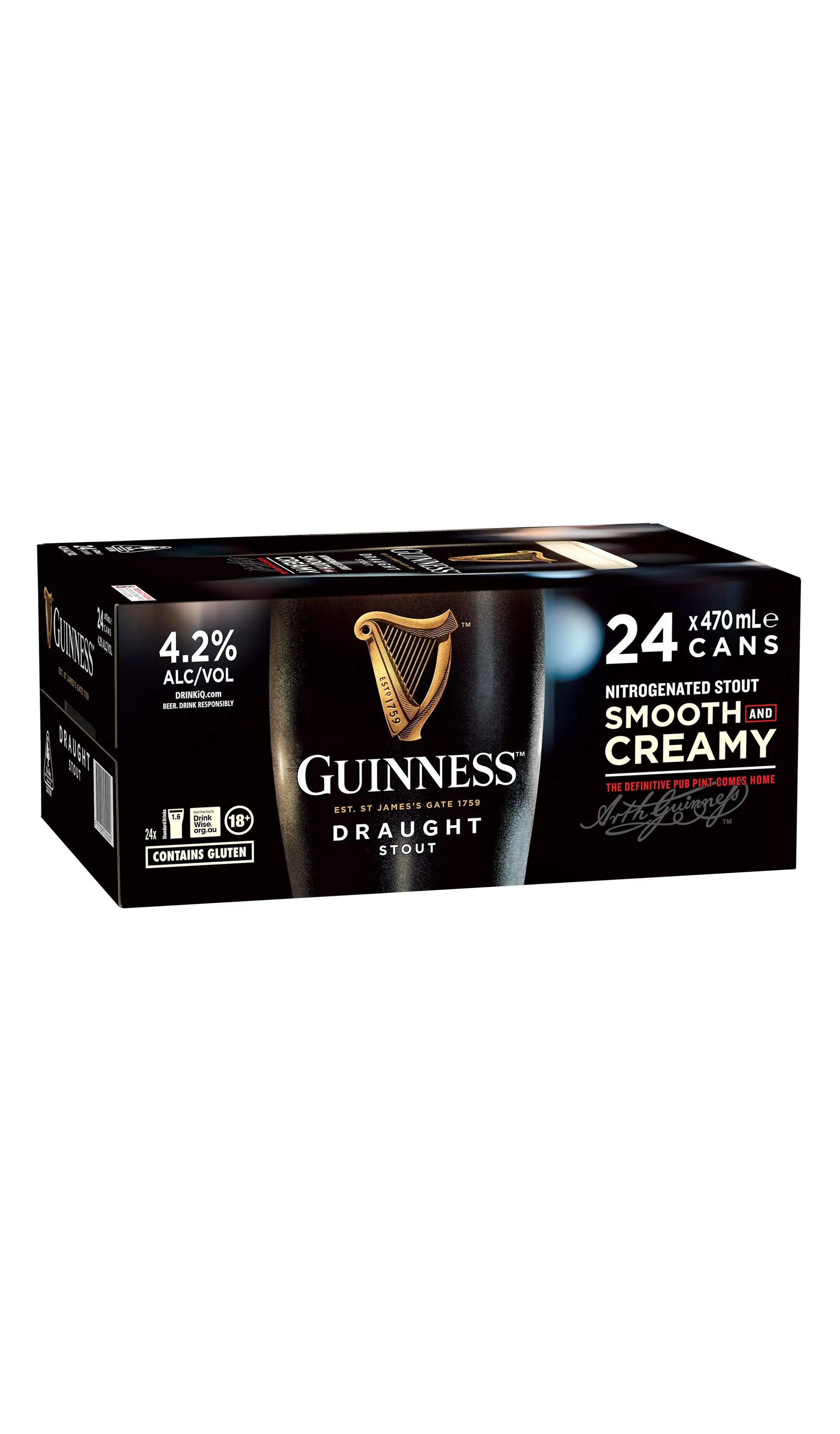 Buy Guinness Draught Stout at Wine Sellers Direct's best prices.