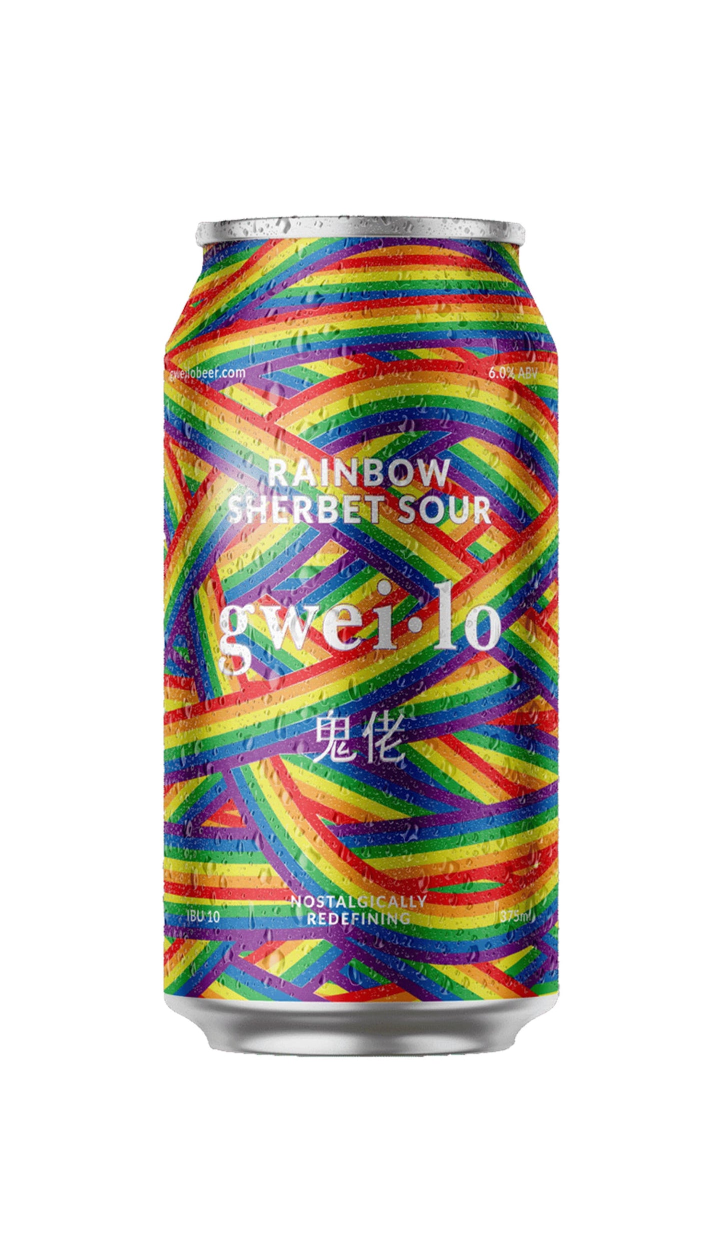 Find out more or buy Gweilo Rainbow Sherbet Sour 375ml online at Wine Sellers Direct.