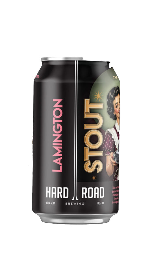 Find out more or buy Hard Road Lamington Stout 375ml online at Wine Sellers Direct - Australia’s independent liquor specialists.
