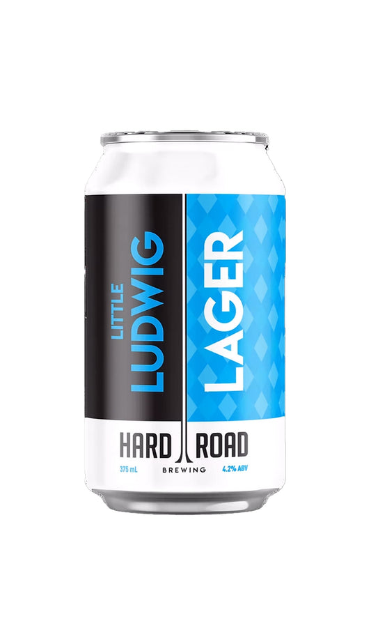 Find out more or buy Hard Road Little Ludwig Lager 375mL online at Wine Sellers Direct - Australia’s independent liquor specialists.
