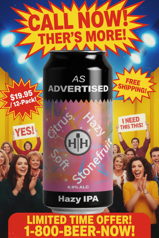 Find out more or buy Hargreaves Hill As Advertised Hazy IPA 440mL online at Wine Sellers Direct - Australia’s independent liquor specialists.