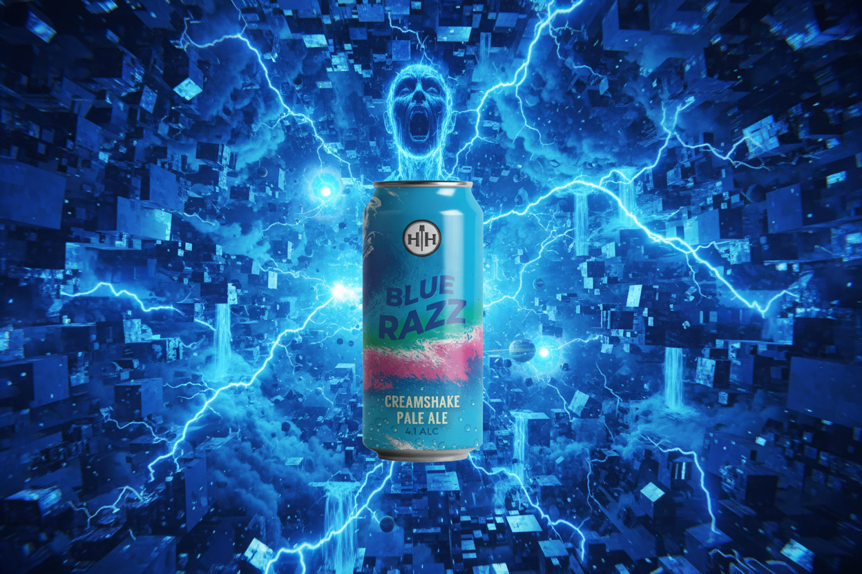 Find out more or buy Hargreaves Hill Blue Razz Creamshake Pale Ale 440ml online at Wine Sellers Direct.