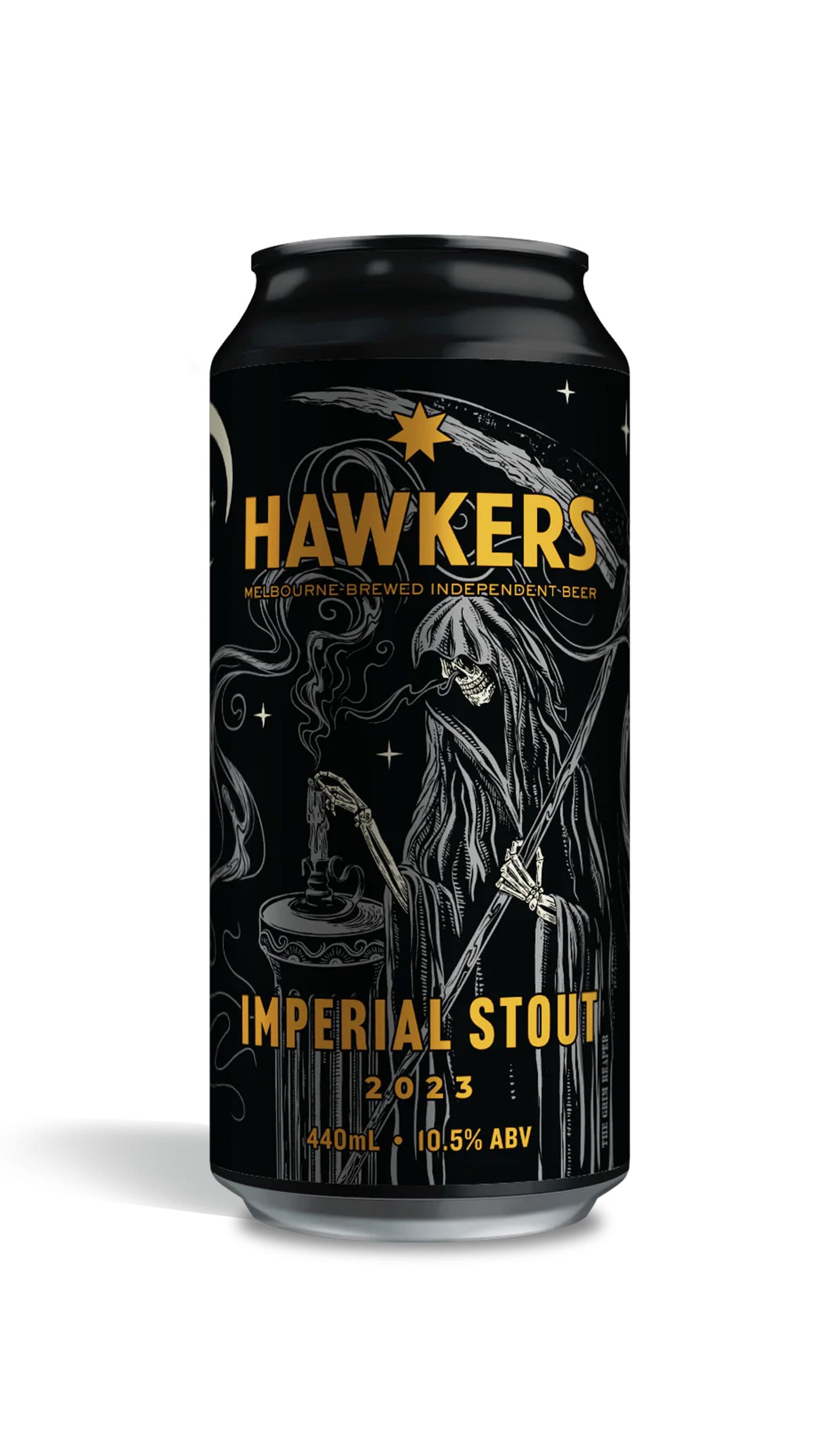 Find out more or buy Hawkers BBA Imperial Stout 2023 440ml online at Wine Sellers Direct - Australia’s independent liquor specialists.