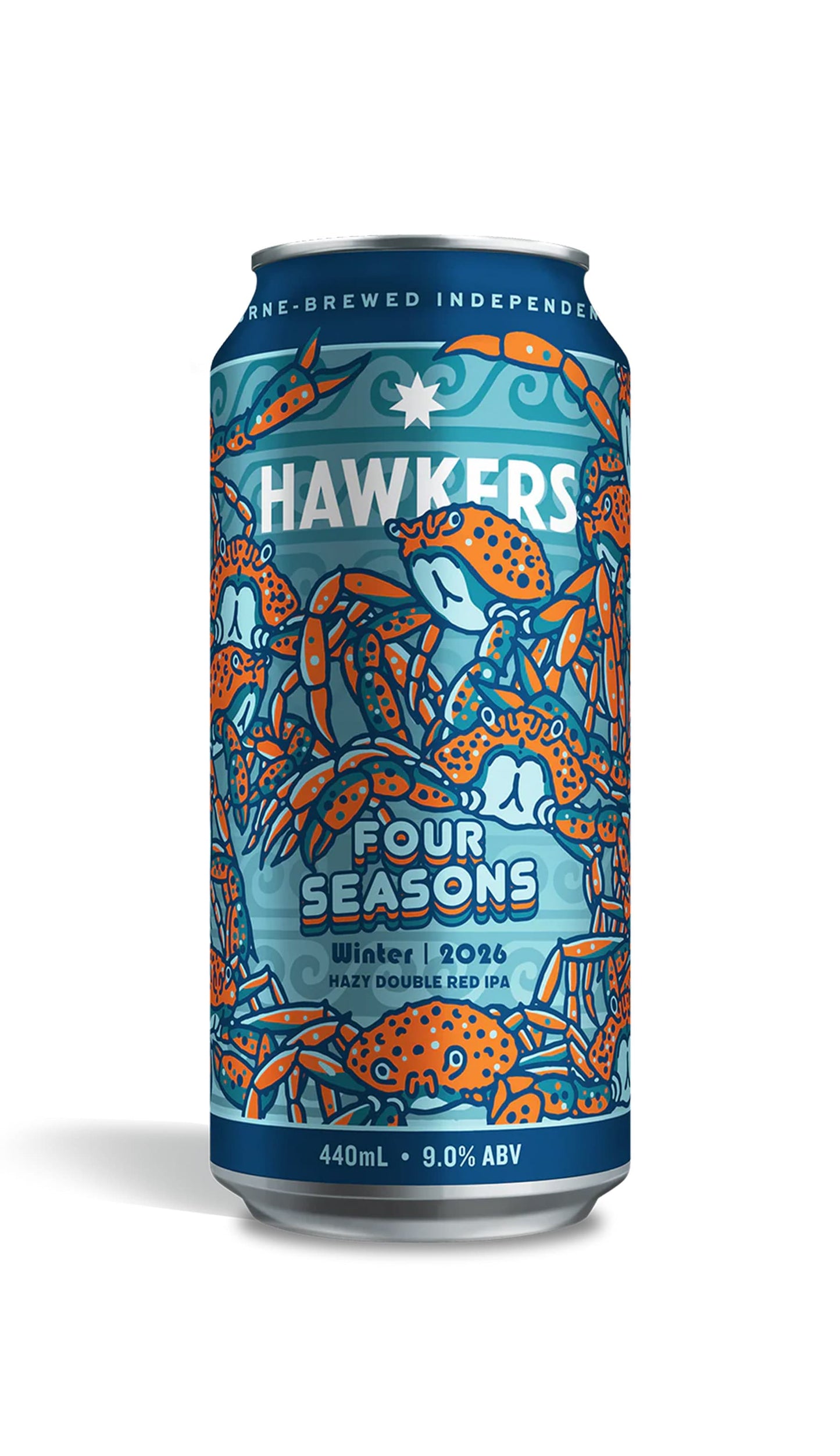 Find out more or buy Hawkers Four Seasons Winter Hazy Red DIPA 440mL online at Wine Sellers Direct - Australia’s independent liquor specialists.