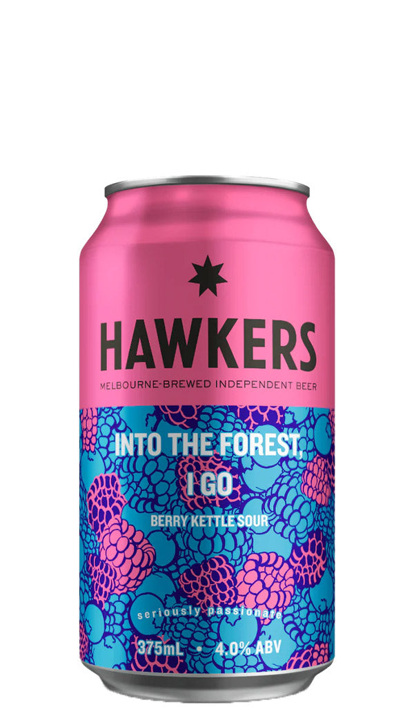Find out more or buy Hawkers Into The Forest, I Go Kettle Sour 375mL available online at Wine Sellers Direct - Australia's independent liquor specialists.