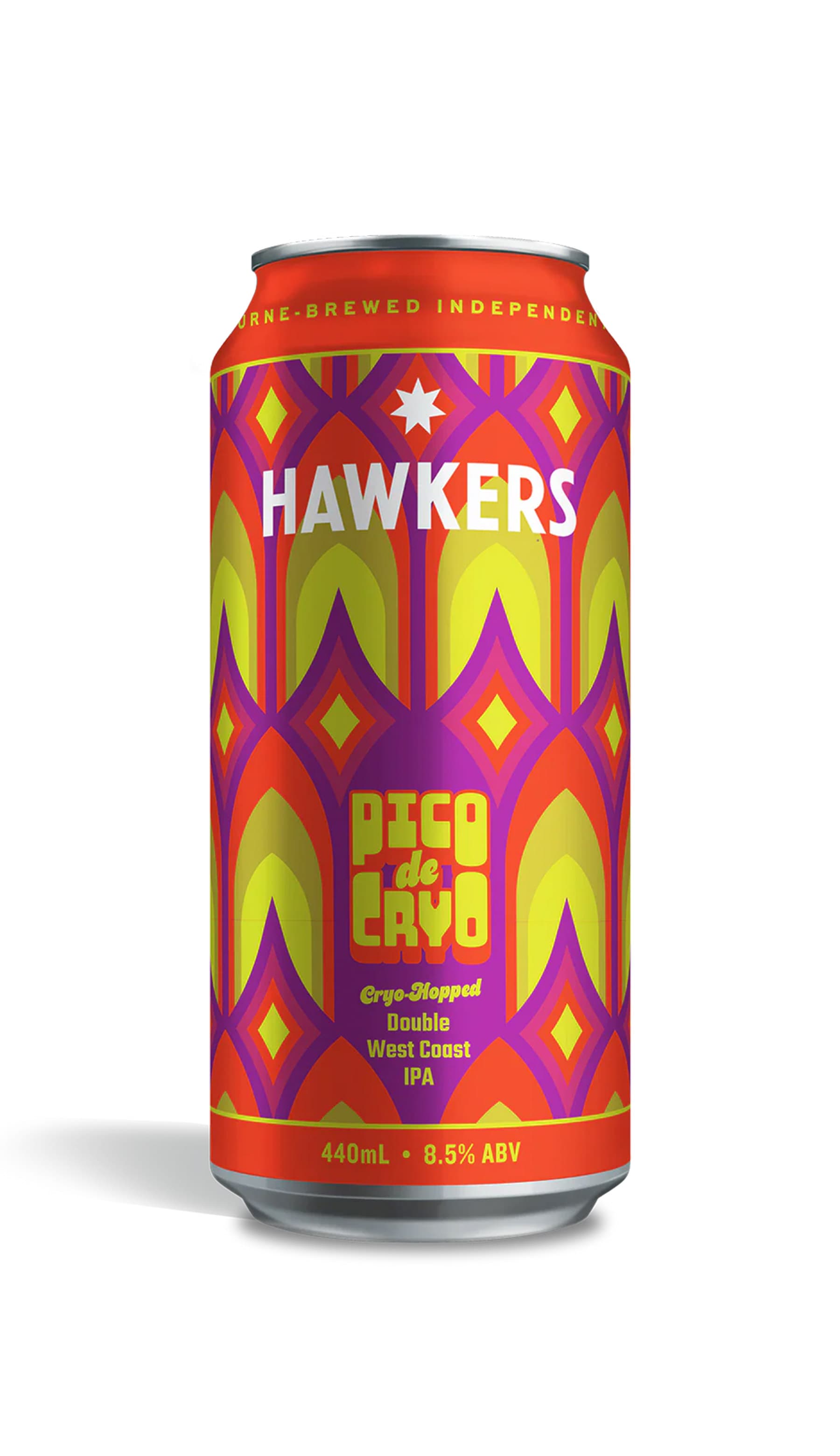 Find out more or buy Hawkers Pico de Cryo West Coast DIPA 440ml online at Wine Sellers Direct - Australia’s independent liquor specialists. 
