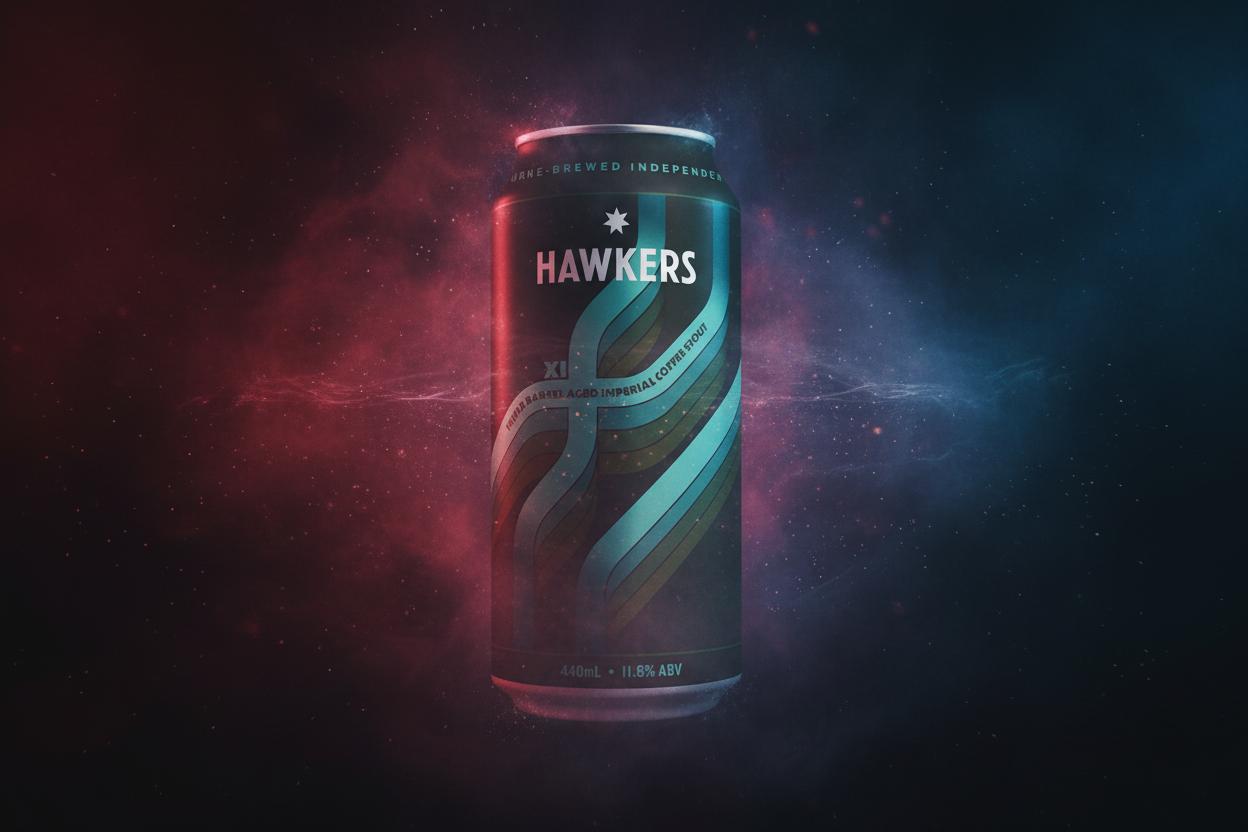 Find out more or buy Hawkers XI BA Imperial Coffee Stout 440ml online at Wine Sellers Direct - Australia’s independent liquor specialists. 