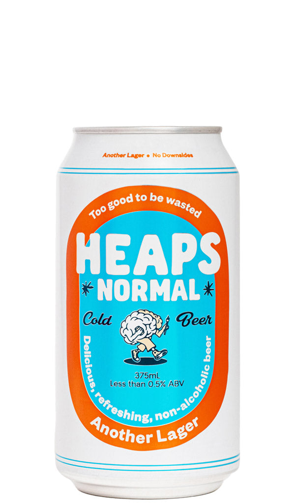 Heaps Normal Another Lager 375mL (Alcohol Free Beer) – Wine Sellers Direct