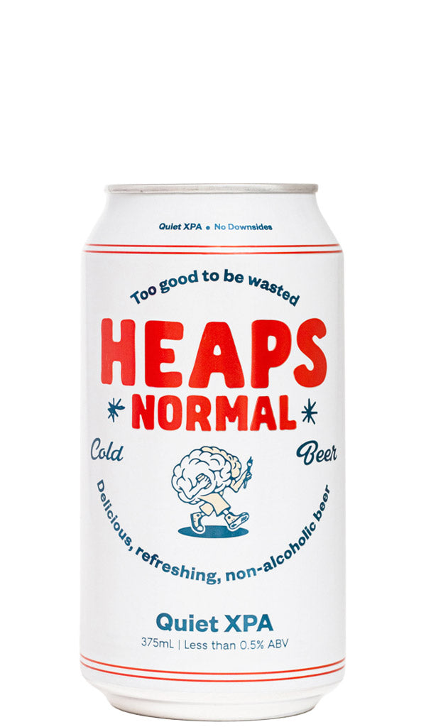 Find out more or buy Heaps Normal Quiet XPA 355ml (Alcohol Free Beer) online at Wine Sellers Direct - Australia’s independent liquor specialists.