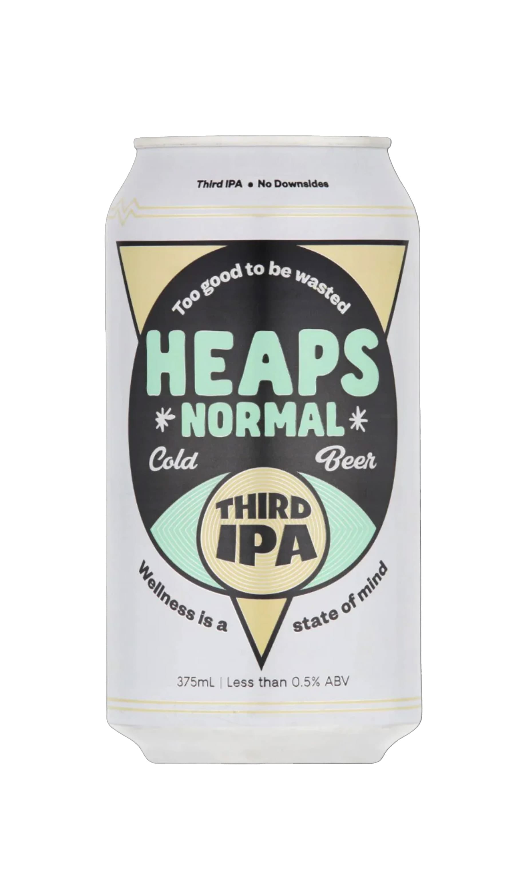 Heaps Normal Third IPA 375mL (Alcohol Free Beer) - Wine Sellers Direct