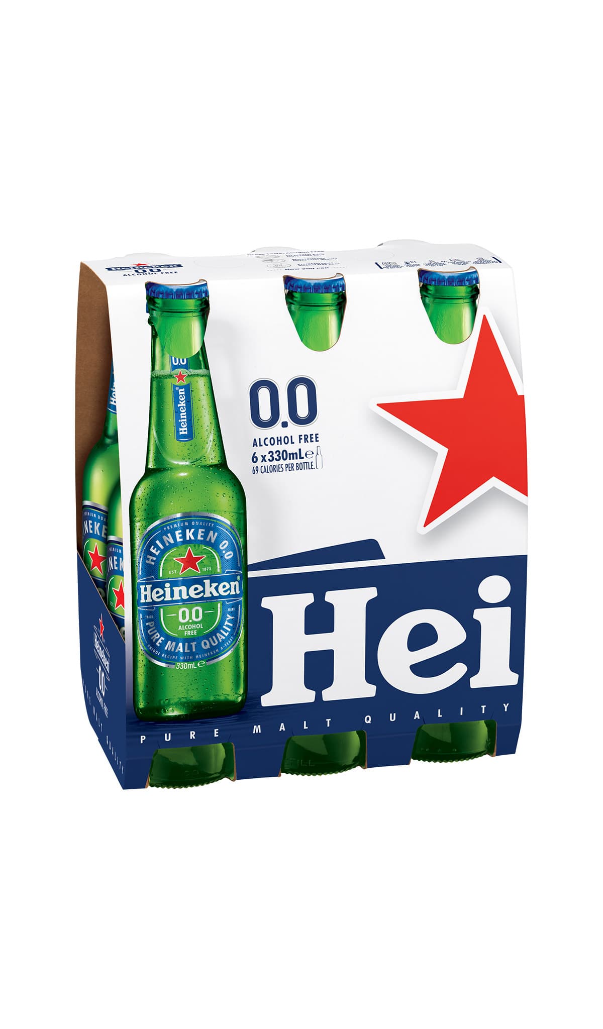 Find out more, explore the range and purchase Heineken Lager 0.0% Zero Alcohol Beer 24x330mL bottle slab available online at Wine Sellers Direct - Australia's independent liquor specialists.