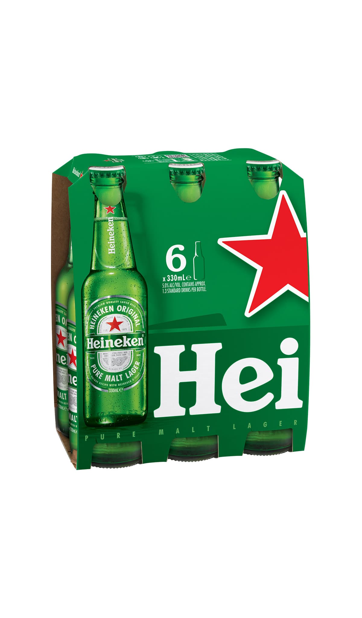 Find out more, explore the range and purchase Heineken Original Lager 24x330mL bottle slab available online at Wine Sellers Direct - Australia's independent liquor specialists.