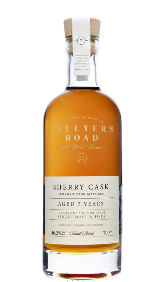 Find out more, explore the range and buy Hellyers Road Sherry Cask 7 Year Old 700ml (Tasmania) available online at Wine Sellers Direct - Australia's independent liquor specialists.