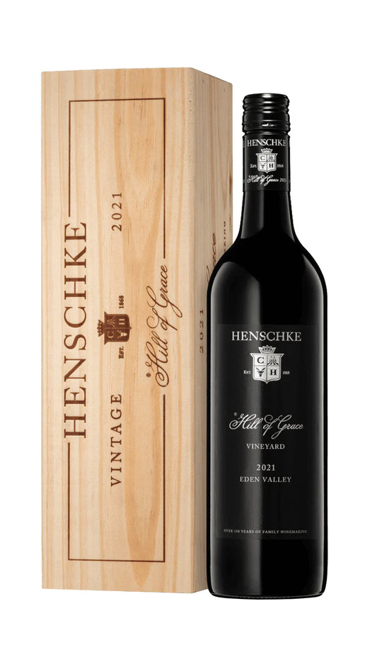Find out more, explore the range and purchase Henschke Hill Of Grace 2021 (Wooden Gift Box) available online at Wine Sellers Direct's best prices - Australia's independent liquor specialists.
