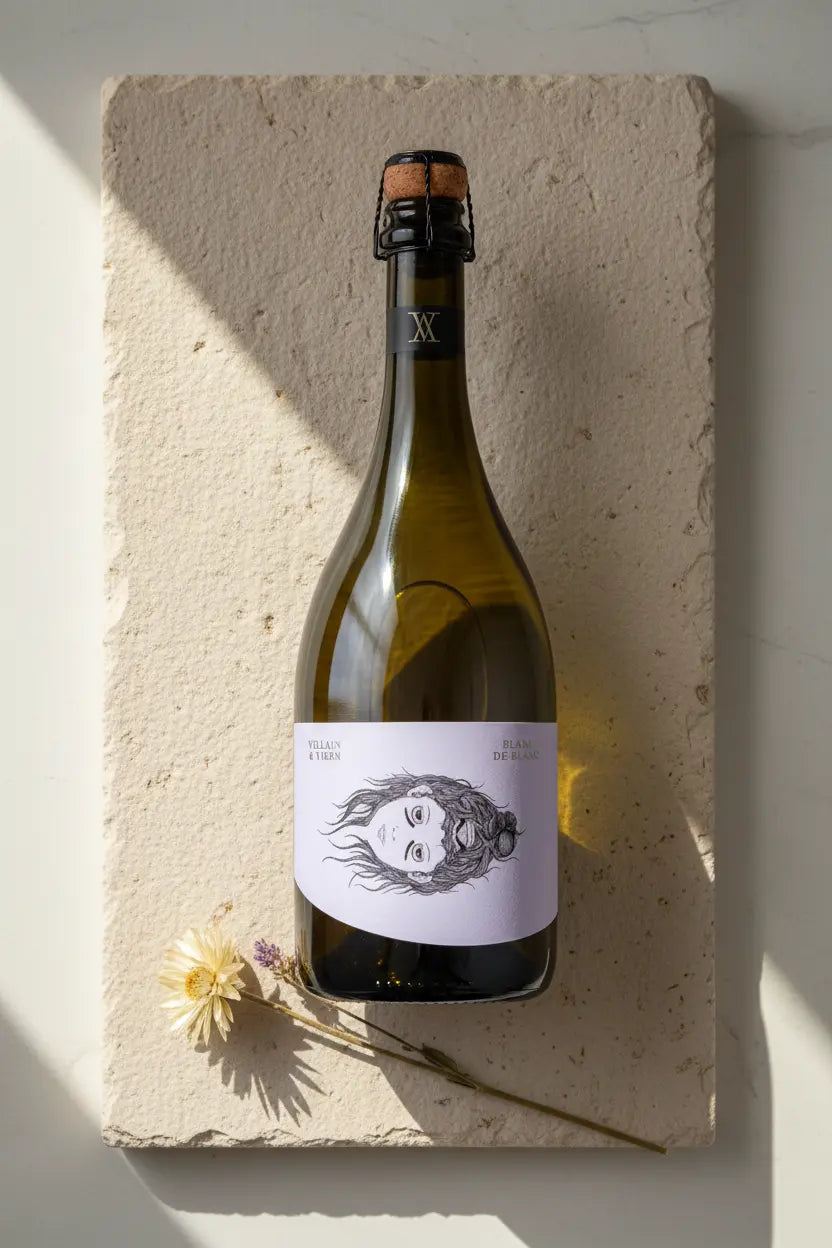 Hentley Farm Villain & Vixen Blanc De Blanc 2026 750ml bottle of sparkling wine from Barossa Valley