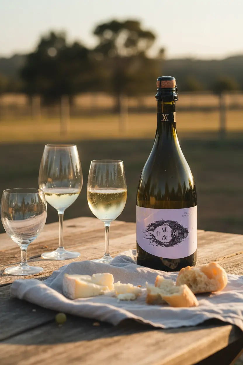 Hentley Farm Villain & Vixen Blanc De Blanc 2026 750ml bottle of sparkling wine from Barossa Valley